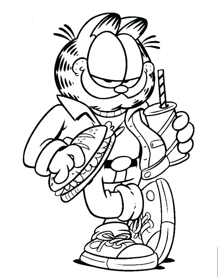 736x936 Cat Coloring Pages Printable