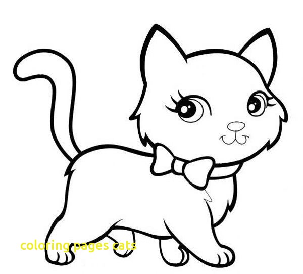 600x542 Cats Pictures To Color