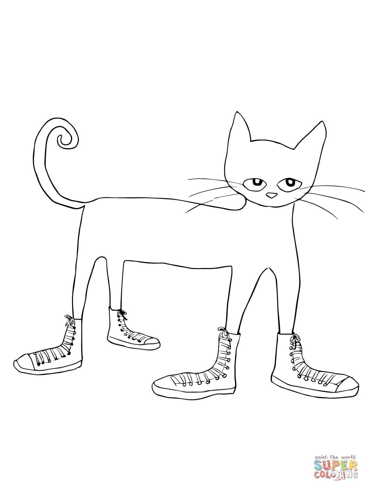 1200x1600 Shocking Petethecatilovemywhiteshoescoloringpage Pict Of Cat