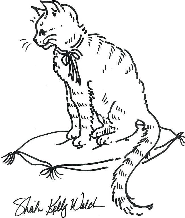 652x766 Cat Coloring Pages For Kids
