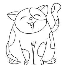 Cat Coloring Pages Printable