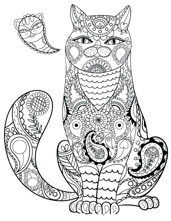 600x776 Cats Coloring Pages Cats Coloring Pages Cat Coloring Pages Kitty