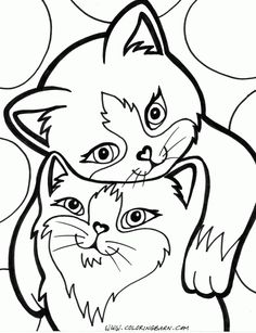 236x307 Cat Color Pages Printable There Are Many Free Cute Kitten