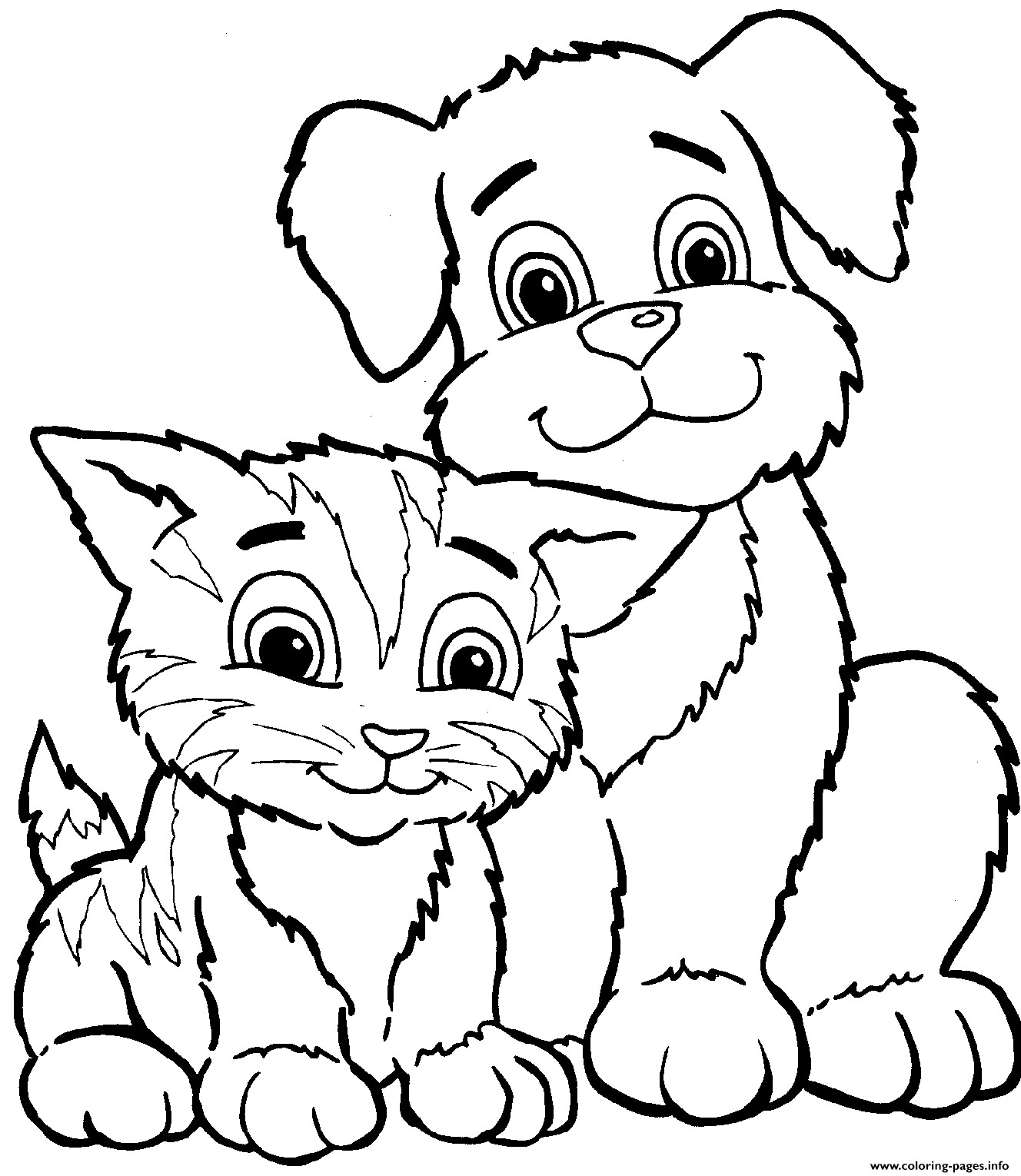 1328x1530 Lovely Coloring Pages Dogs And Cats