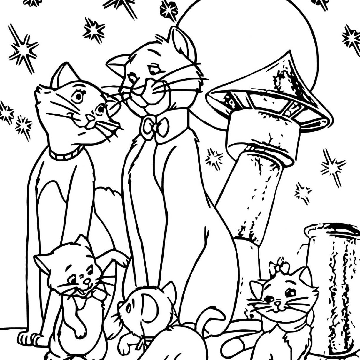 1224x1224 Three Disney The Aristocats Cats Download Finding Nemo Free