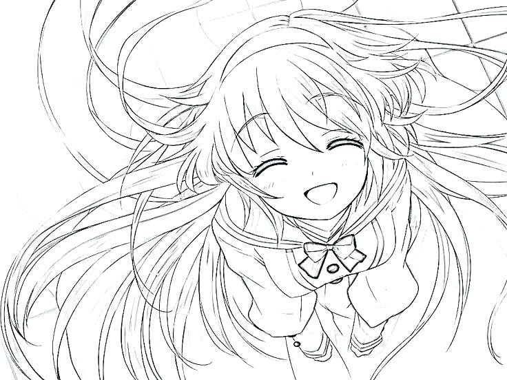 736x552 Anime Princess Coloring Pages Best Of Anime Girl Coloring Pages