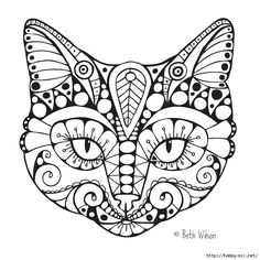 236x236 Cat. Portrait Of A Cat. Cat's Head. Cute Cat. Animal. A Pet. Line