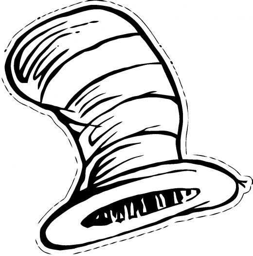 520x525 Dr Seuss Coloring Pages Fun Coloring Pages Cat In The Hat