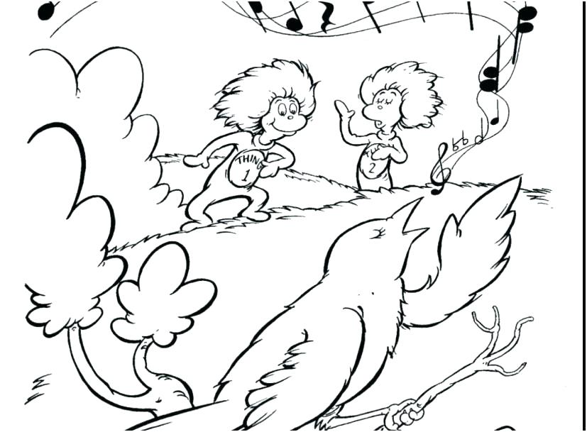 827x609 Cat In The Hat Coloring Pages Free Coloring Pages Hat Also