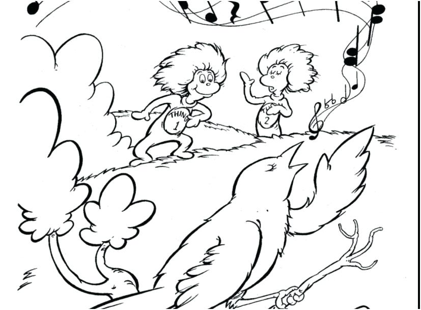 827x609 The Cat In The Hat Coloring Pages Free Cat Hat Printable Coloring