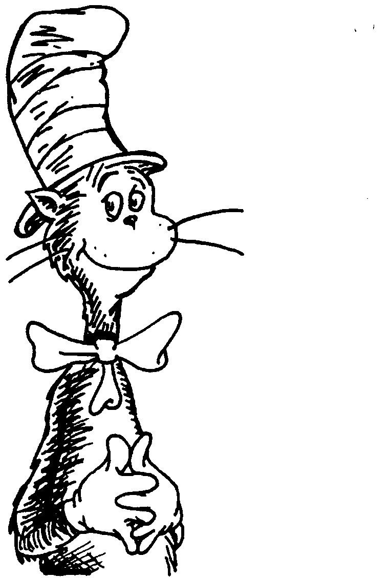 760x1128 The At In Hat And Mess Coloring Pages For Kids Printable Free