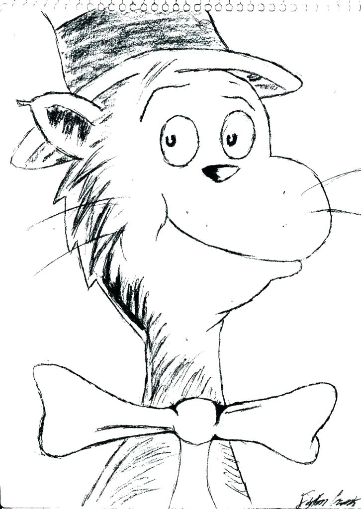 726x1024 Characters Coloring Pages Google Search Week Cat Hat Printable