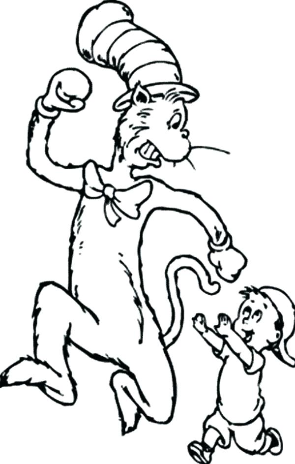600x943 Cat In The Hat Coloring Pages The Cat In The Hat Coloring Pages