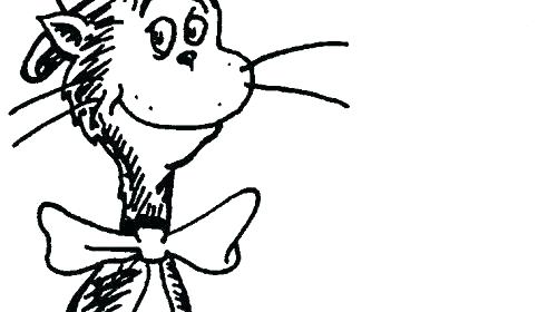 500x280 The Cat In The Hat Coloring Page The Cat In The Hat Coloring Pages