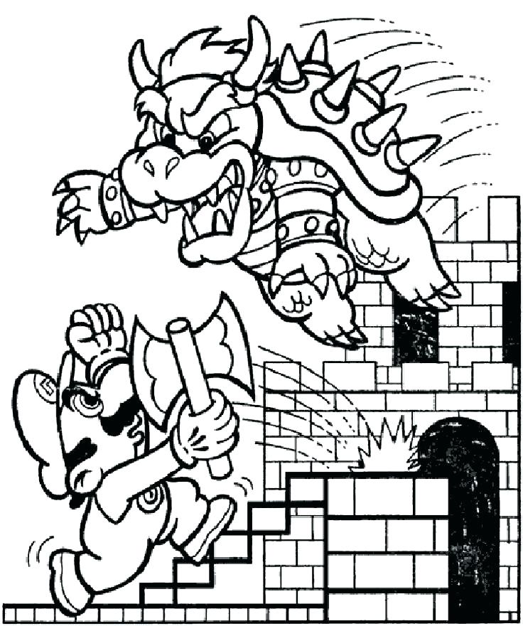 736x881 Super Mario Galaxy Coloring Pages Fuhrer Von