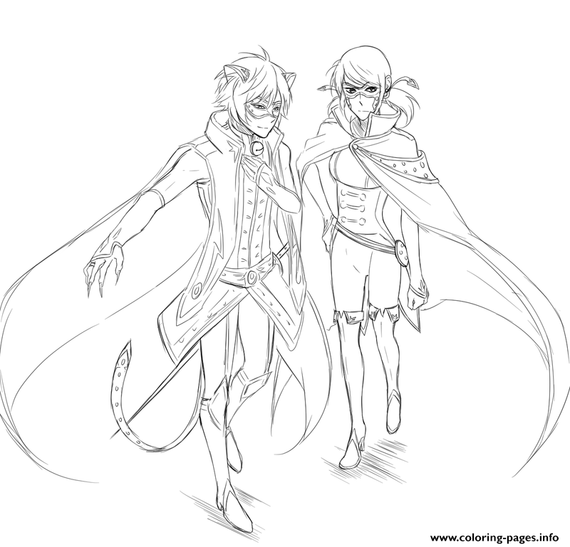 800x769 Miraculous Tales Of Ladybug Cat Noir Coloring Line Art Coloring