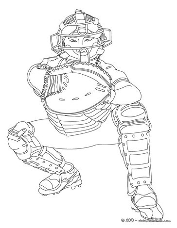 364x470 Catcher Coloring Pages