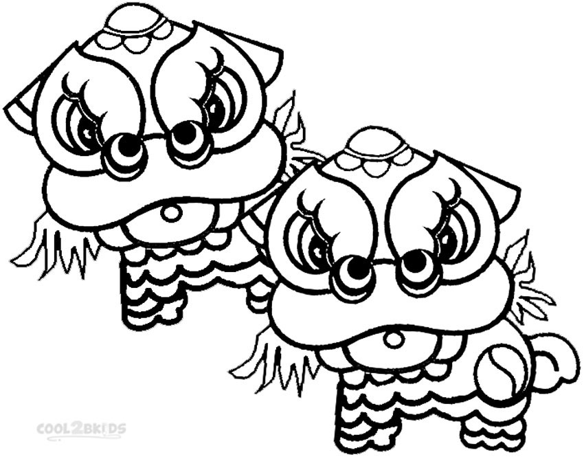 850x668 Printable Chinese New Year Coloring Pages For Kids Cool2bkids
