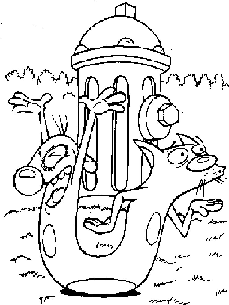 750x1000 Catdog Coloring Pages. Download And Print Catdog Coloring Pages