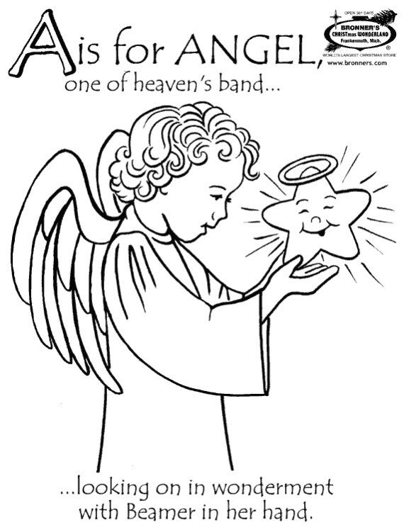 570x751 16 Free Christmas Colouring Pages For Children