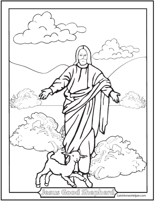 Catholic Church Coloring Pages