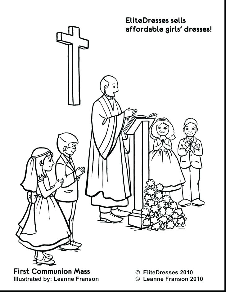 728x942 Mass Coloring Pages Free Catholic Mass Coloring Pages Elegant