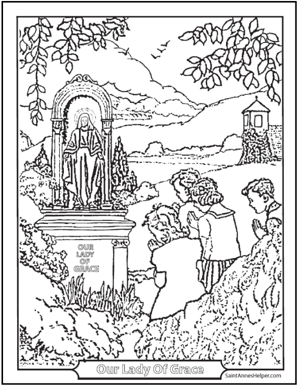 590x762 Catholic Coloring Sheets Free