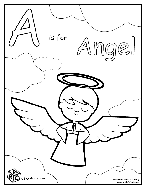 612x792 Free Catholic Coloring Pages