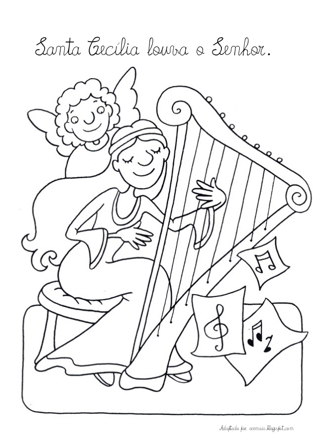 Catholic Saints Coloring Pages