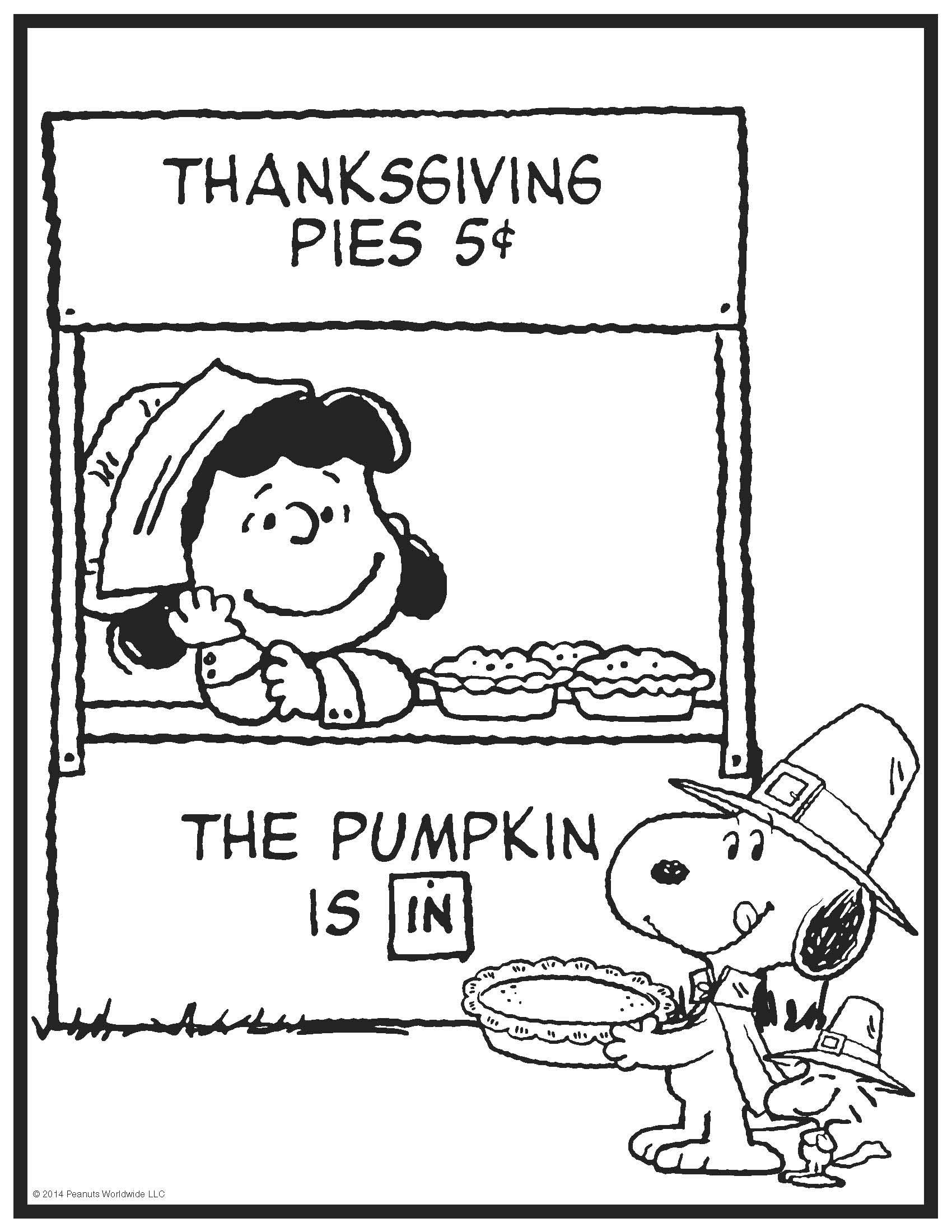 1700x2200 Successful Looney Tunes Thanksgiving Coloring Pages Peanuts Page