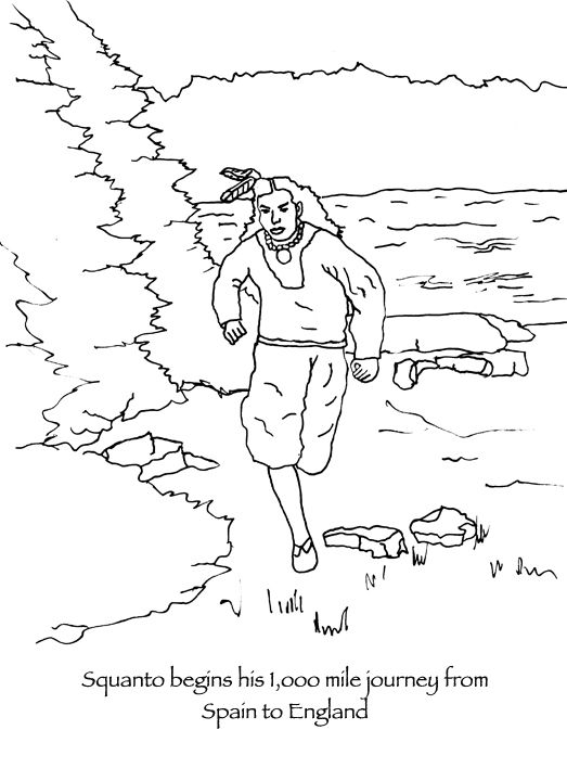 523x720 The Spanish Catholic Monks Helped Squanto Begin A Thousand Mile