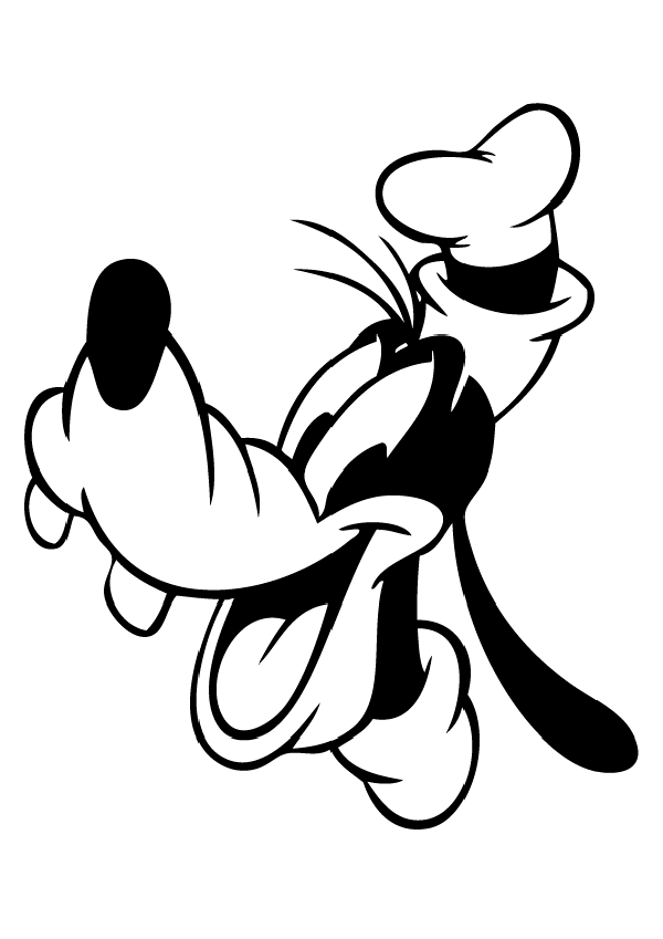 600x849 Goofy Coloring Pages 101 Best Catoon Coloring Pages Images