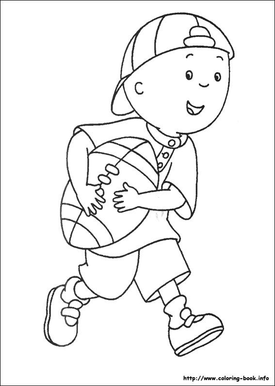 567x794 56 Best Caillou Coloring Pages Images On Caillou