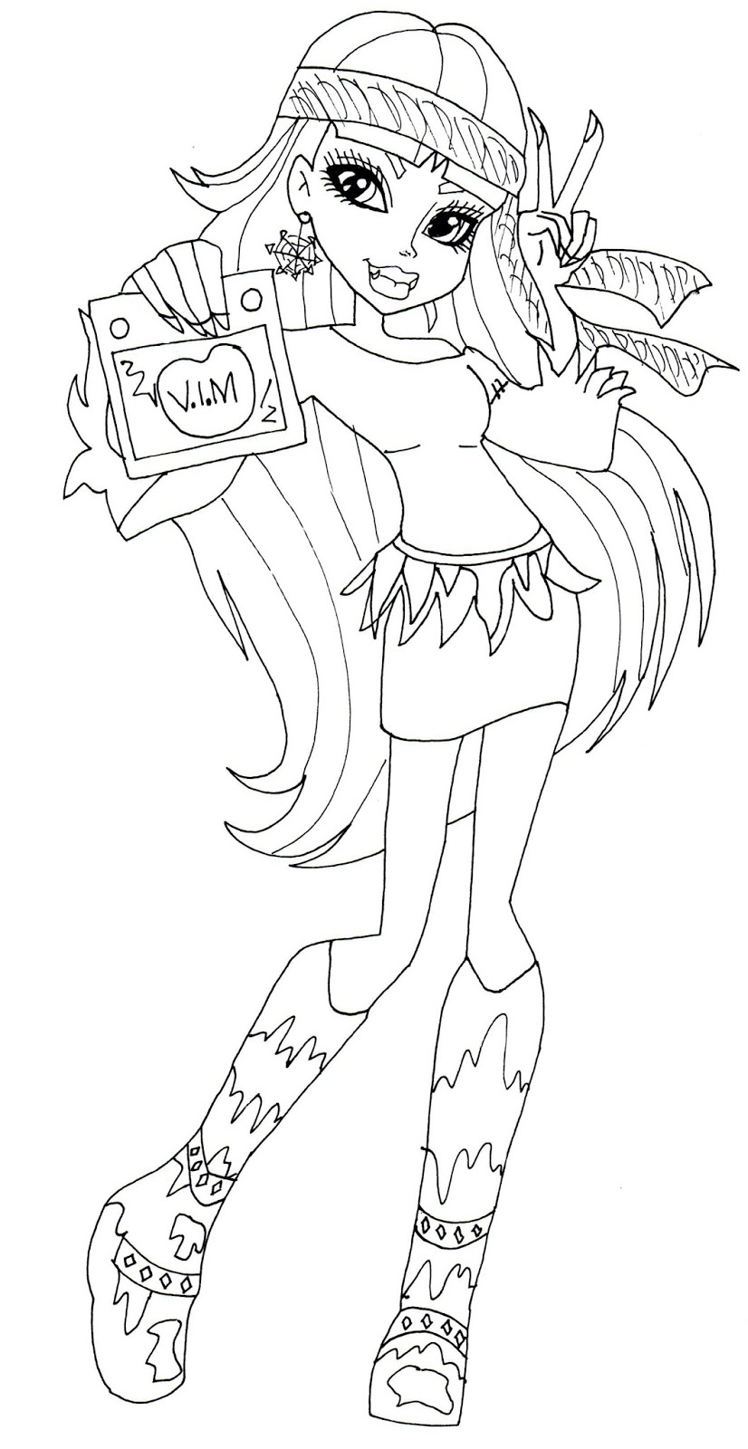 826x1600 Catty Noir Coloring Pages 543064