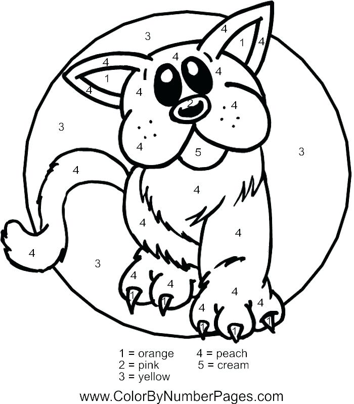 700x798 Color By Number Coloring Pages Cat Color By Number Page Catwoman
