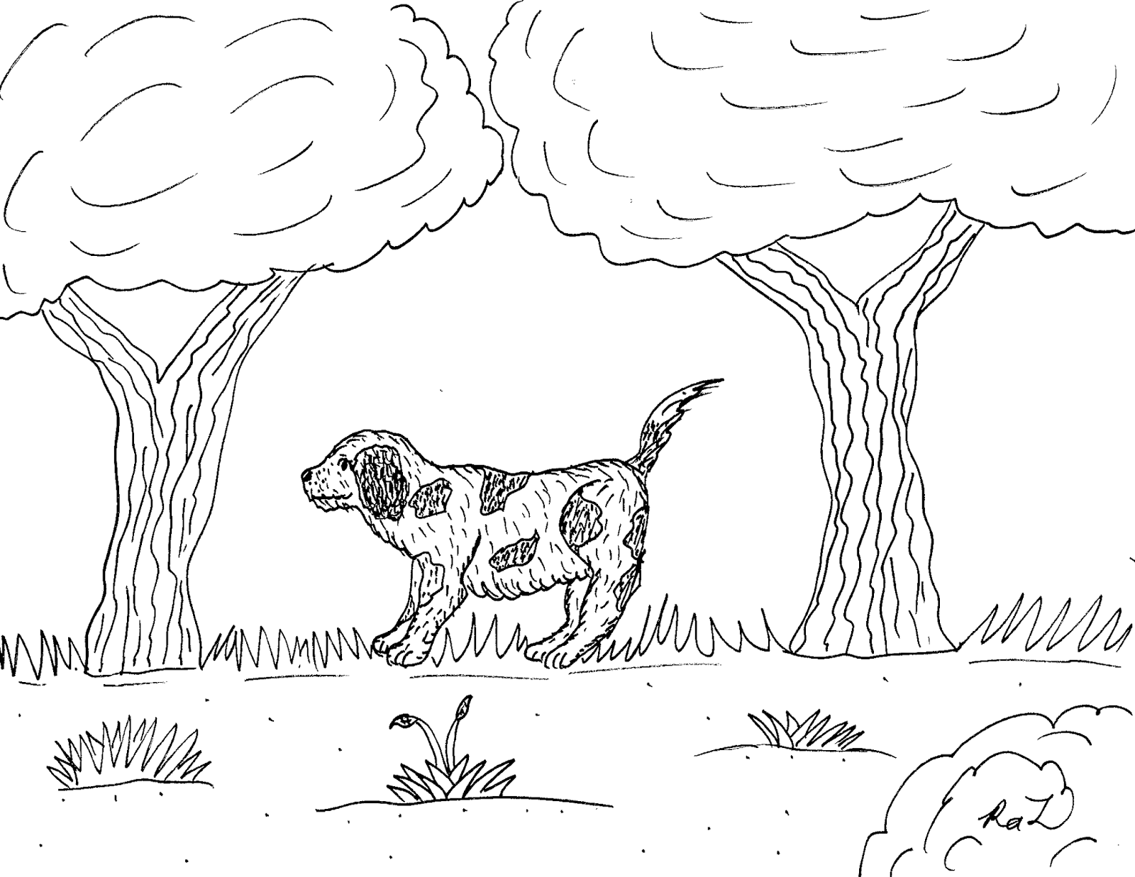 1600x1237 Robin's Great Coloring Pages Cavalier King Charles Spaniel