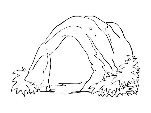 640x480 Cave Coloring Pages Coloring Pages Advent Cave