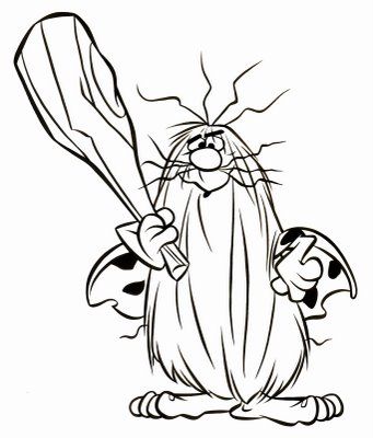 341x400 Captain Caveman Coloring Pages To Do This 8 X 6 12 Inking