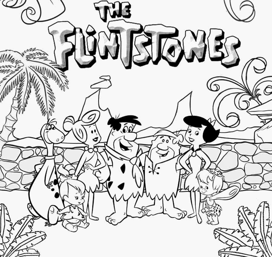 900x850 Flintstones Coloring Pages 10.jpg Nursery Room
