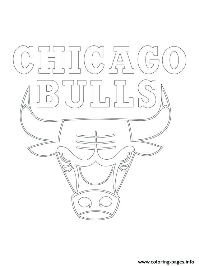 640x853 Nba Logos Coloring Pages Bulls Logo Sport Coloring Pages Printable