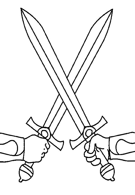 540x780 Middle Ages Coloring Page 19