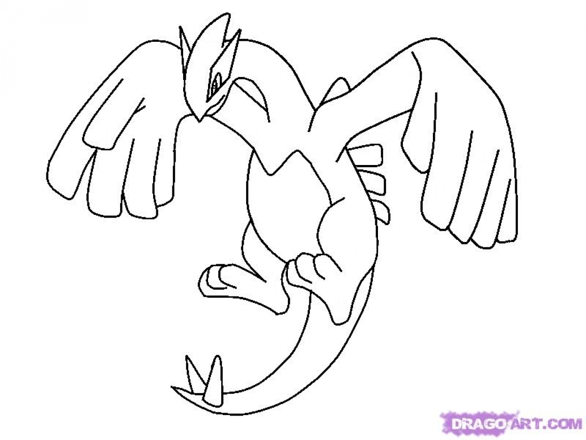1152x864 Legendary Pokemon Coloring Pages Characters Lugia