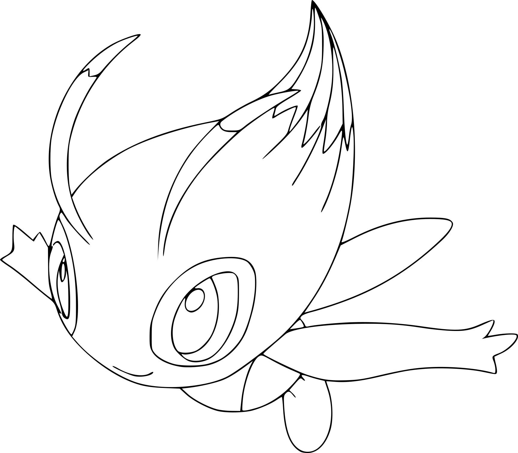 1727x1511 Celebi Coloring Pages To Print Coloring For Kids 2018