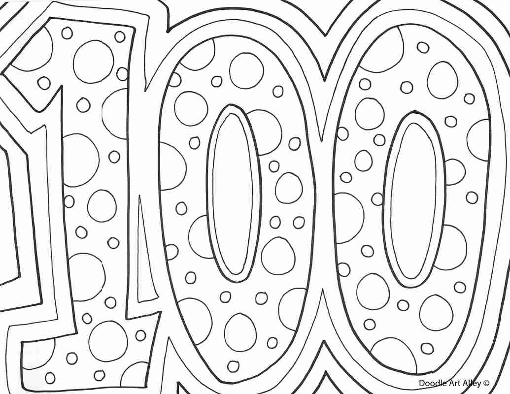 1035x800 100th Day Of School Celebration Classroom Doodles Picturesque