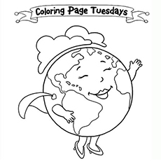 230x230 Top 20 Free Printable Earth Day Coloring Pages Online