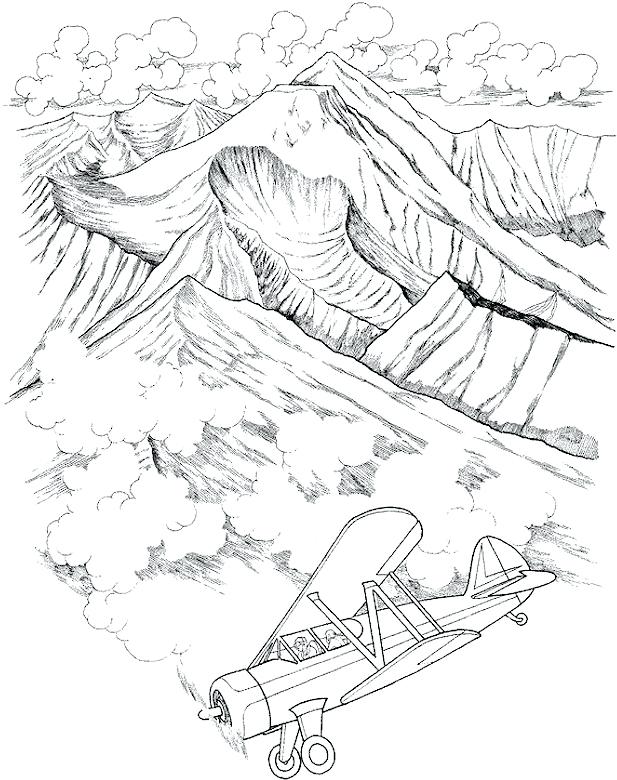 617x780 Celestial Seasonings Tea Coloring Pages Landscape For Adults Free