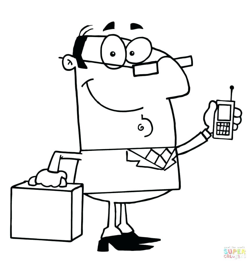 863x908 Phone Coloring Page Cell Phone Coloring Page Megaphone Pages Free