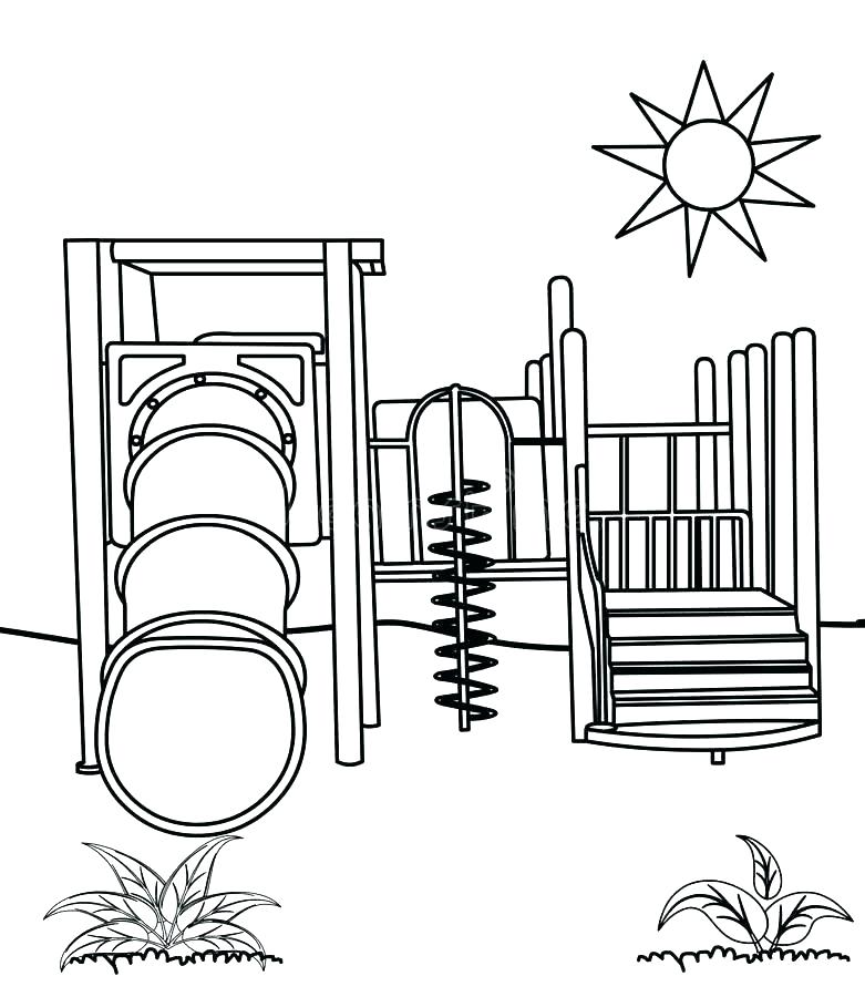 781x900 Playground Coloring Pages Free Winter Sports Coloring Pages Cello