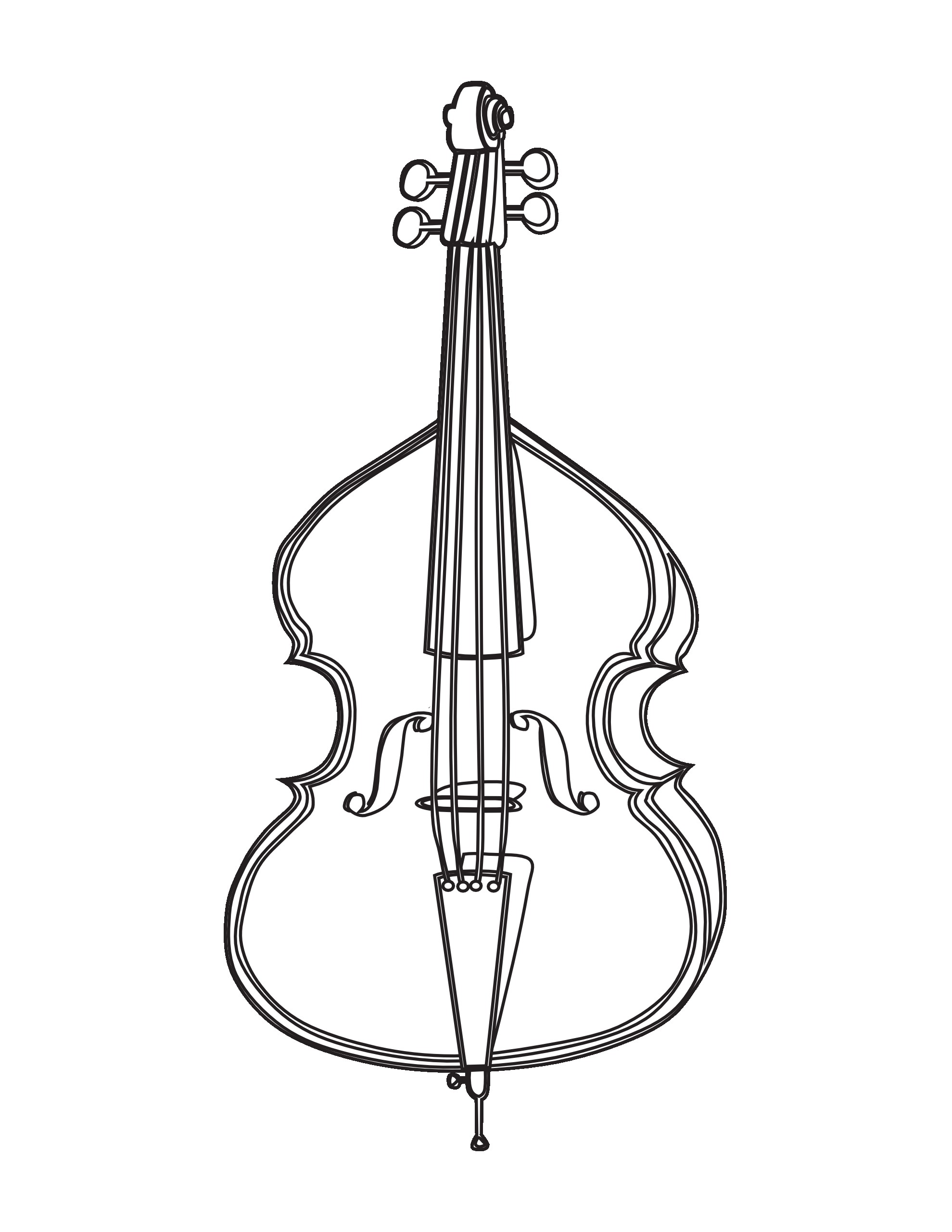 1979x2561 Awesome Cello Coloring Page Colorings Me