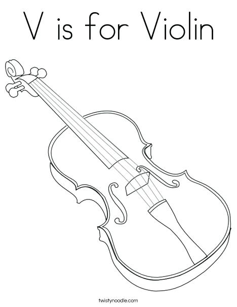468x605 Cello Coloring Page As Cool Pin Drawn Violin Coloring Page 2 Free